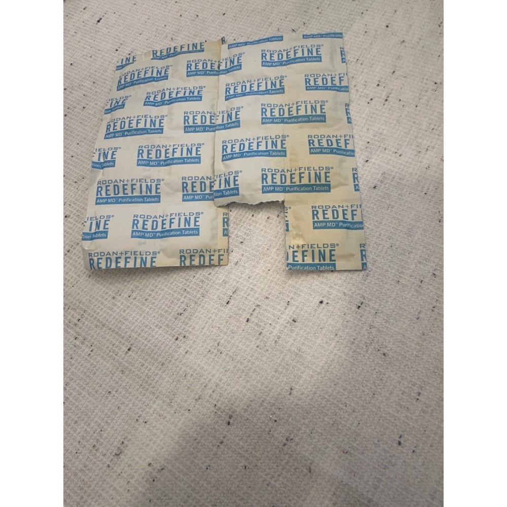Rodan Fields REDEFINE AMP MD Purification Tablets Skincare Treatment